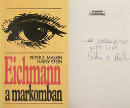 Eichmann a markomban (dedikált példány)