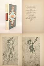 Michelangelo Buonarrotti versei (számozott, félbőr-kötéses, bibliofil példány)