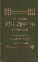 Országos utász zsebkönyv az 1930. évre