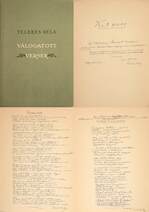 Válogatott versek (Melléklet: Telekes Béla két verssel kiegészített autográf levele W. Petrolay Margit írónak)