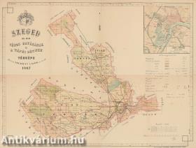 Szeged sz. kir. város határának és a tápéi rétnek térképe (1907)