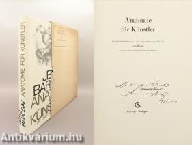 Anatomie für Künstler (dedikált, védődobozos példány)