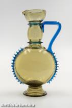 Historizáló üveg kiöntő 19. század második fele