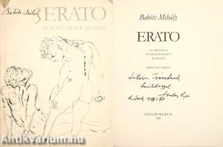 Erato (A grafikus Szalay Lajos által Litvin József iparművésznek dedikált példány)