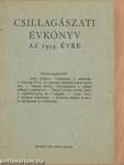 Csillagászati Évkönyv 1954.