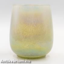 Loetz lüszteres papillon üveg váza 20. század eleje