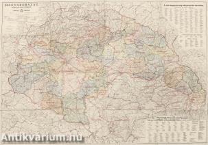 Magyarország közigazgatási térképe 1918-ban és 1944-ben