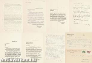Antall József miniszterelnök által írt és neki címzett magánlevelek gyűjteménye (8 levél 6 levélpapíron)