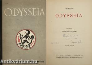 Odysseia (Devecseri Gábor által dedikált példány)