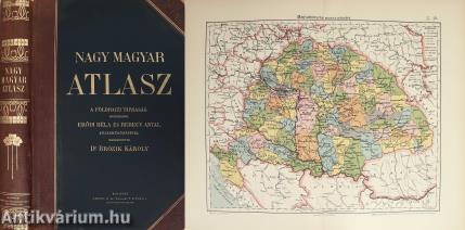 Nagy magyar atlasz - 158 színes főtérképpel és 257 melléktérképpel ellátott kiadvány.