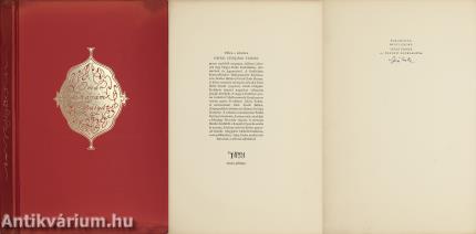 Robáiyát (Szász Endre által aláírt, számozott példány) (A kötet 135 eredeti fekete-fehér rézkarccal illusztrált)