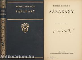 Sárarany (aláírt példány)