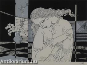 Artist - szitanyomat, papír, 29,5 cm x 41,8 cm