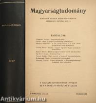 Magyarságtudomány 1942. január-december