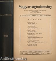 Magyarságtudomány 1943. március-december