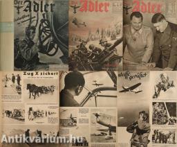 Der Adler 1940-1943. (vegyes számok) (Tiltólistás folyóirat)