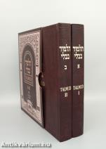 Talmud I-II. (védődobozos, bibliofil példány)