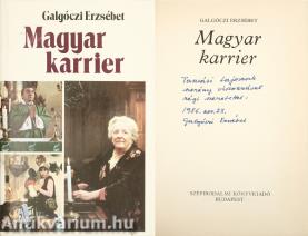 Magyar karrier (Tamási Lajos költőnek dedikált példány)