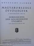 Magyarországi ötvösjegyek a középkortól 1867-ig