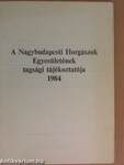 A Nagybudapesti Horgászok Egyesületének tagsági tájékoztatója 1984