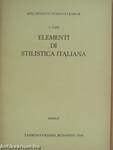 Elementi di Stilistica Italiana