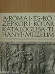 A római és középkori kőtár katalógusa, Tihanyi Múzeum