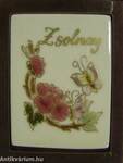 Zsolnay (minikönyv) - Plakettel