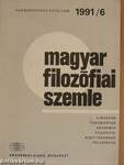 Magyar Filozófiai Szemle 1991/6.
