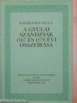 A gyulai szandzsák 1567. és 1579. évi összeírása