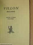 Villon balladái Faludy György átköltésében (minikönyv)
