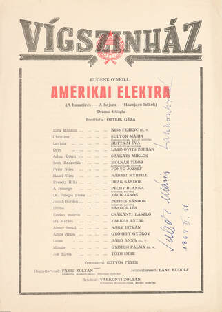  - Amerikai Elektra (aláírt példány) – Aukció – 10. Dedikált könyvek és kéziratok árverés, 2020. 03.
