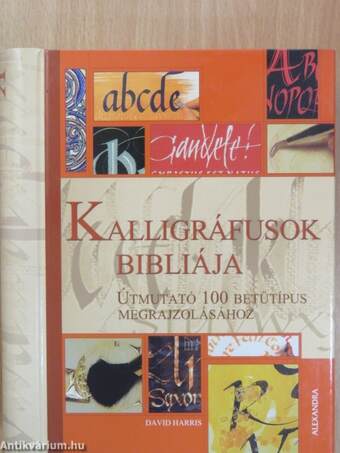 David Harris, Czitrom Varga Enikő,  - Kalligráfusok bibliája – Aukció – 6. újkori könyvek aukciója, 2018. 06.