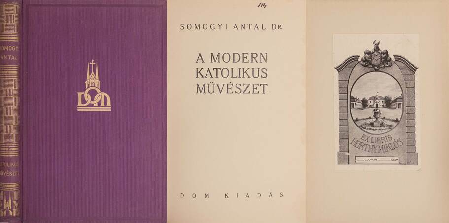 Dr. Somogyi Antal,  - A modern katolikus művészet – Aukció – 15. online aukció, 2021. 09.
