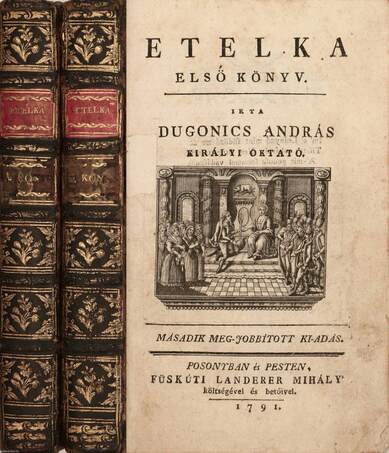 Dugonics András,  - Etelka I-II. – Aukció – 18. online aukció, 2022. 09.