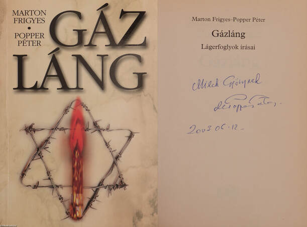 Dr. Popper Péter, Marton Frigyes,  - Gázláng (dedikált példány) – Aukció – 3. Dedikált könyvek aukciója, 2018. 02.