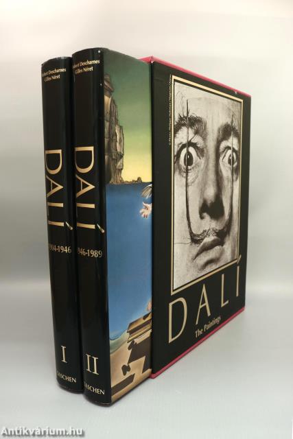 Gilles Néret, Robert Descharnes, Gilles Néret, Michael Hulse, Salvador Dalí, Salvador Dalí,  - Salvador Dalí I-II. (védődobozos példány) – Aukció – 28. újkori könyvek aukciója, 2024. 04. 18-28