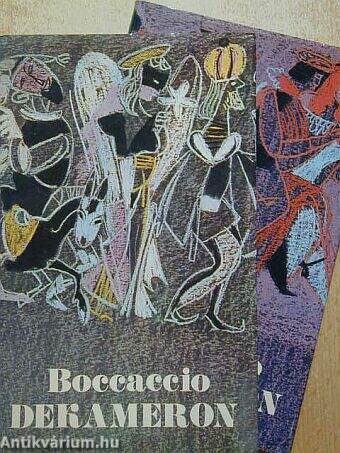 Giovanni Boccaccio: Dekameron 1-2. (Európa Könyvkiadó, 1985) -  antikvarium.hu