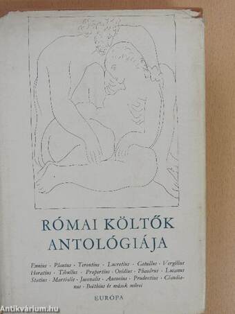 Gnaeus Naevius: Római költők antológiája (Európa Könyvkiadó, 1964) -  antikvarium.hu