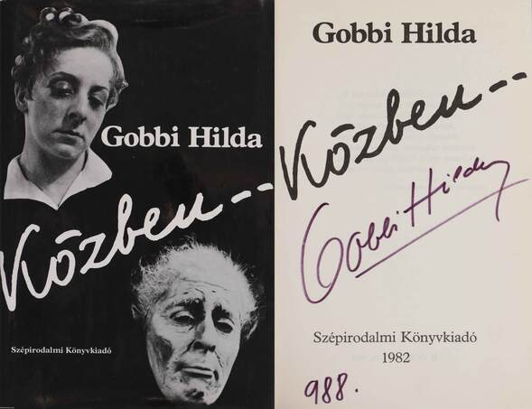 Gobbi Hilda, Kónya Judit,  - Közben... (aláírt példány) – Aukció – 8. Dedikált könyvek aukciója, 2019. 10.