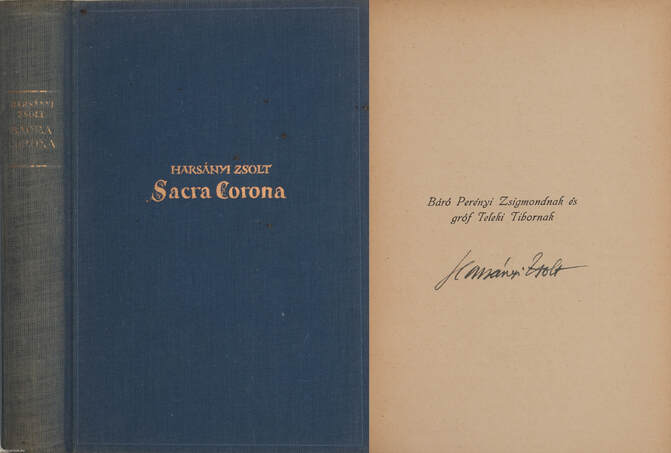 Harsányi Zsolt,  - Sacra Corona (aláírt példány) – Aukció – 8. Dedikált könyvek aukciója, 2019. 10.