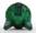 Heinrich Hoffmann,  - Heinrich Hoffmann art deco malachit zöld üveg hamutál 20. század első fele – Aukció – Gyűjteményárverezés: 2. üveg árverés, 2023. 01.