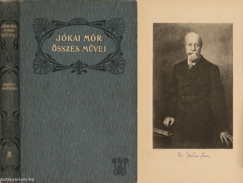 Jókai Mór,  - Erdély aranykora (aláírt példány) – Aukció – 19. Dedikált könyvek aukciója, 2023. 05.