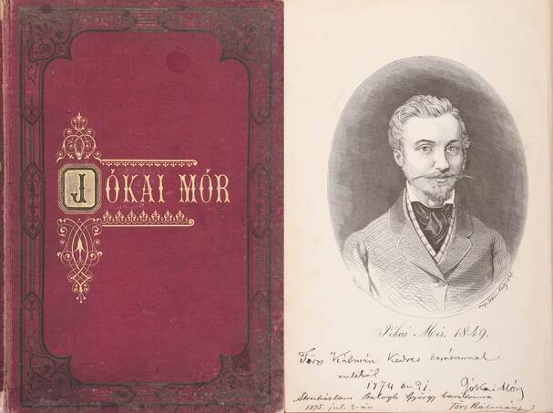 Jókai Mór,  - Jókai Mór forradalom alatt írt művei (dedikált példány) – Aukció – 8. Dedikált könyvek aukciója, 2019. 10.