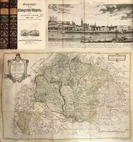 Karl Gottlieb “von” Windisch,  - Geographie des Königreichs Ungarn 1-3. (gótbetűs) – Aukció – 19. online aukció, 2022. 12.