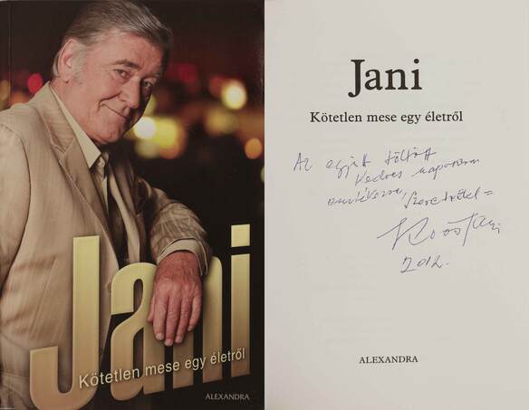 Koós János, Beke Csilla,  - Jani (dedikált példány) – Aukció – 10. Dedikált könyvek és kéziratok árverés, 2020. 03.