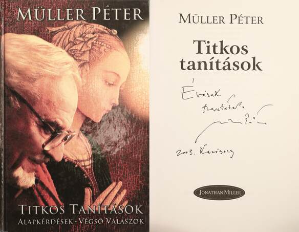 Müller Péter, Müller Péter Sziámi,  - Titkos tanítások (dedikált példány) – Aukció – 17. Dedikált könyvek aukciója, 2022. 10.
