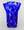 Sergio Asti,  - Murano, Sergio Asti - Venini kék üveg váza 1960  – Aukció – Gyűjteményárverezés: 2. üveg árverés, 2023. 01.