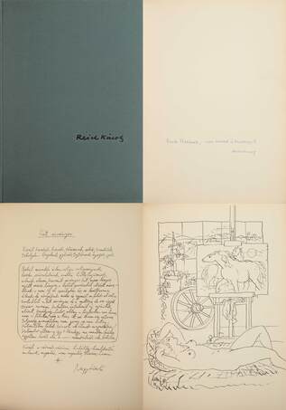 Nagy László, Reich Károly,  - Két sörényes (dedikált, számozott példány) – Aukció – 19. Dedikált könyvek aukciója, 2023. 05.