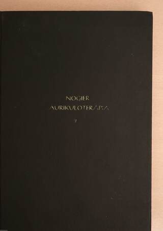 Nogier , Dr. Marton Sándor,  - Aurikuloterápia 2. – Aukció – 20. újkori könyvek aukciója, 2022. 03.