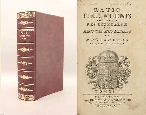  - Ratio educationis publicae totiusque rei literariae per Regnum Hungariae et provincias eidem adnexas – Aukció – 20. online aukció, 2023. 03.